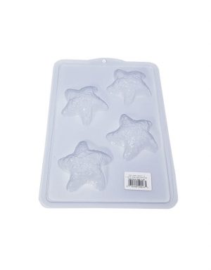 Forma de Plástico - Modes Estrela do Mar para biscuit cosméticos