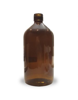 Vidro Ambar - Rosca 28 - 1 litro